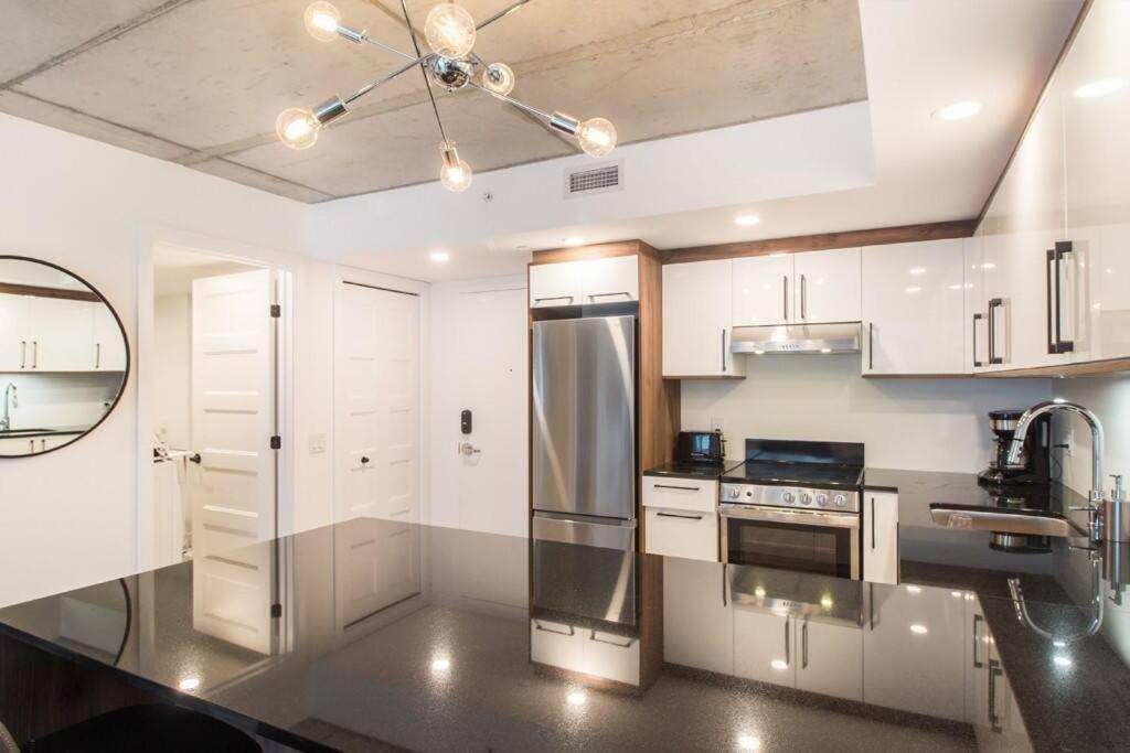 Condo Chic, Centre-Ville Piscine, Terrasse, Gym Quebec City Ngoại thất bức ảnh