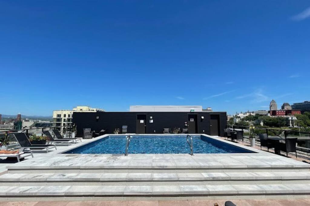 Condo Chic, Centre-Ville Piscine, Terrasse, Gym Quebec City Ngoại thất bức ảnh